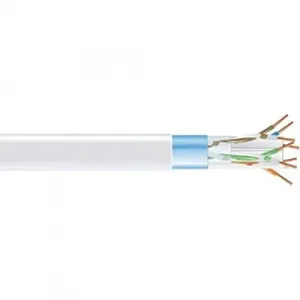 Black EVNSL0615A-1000 Black Box Cat6 Shielded Bulk Cable - 400 Mhz, 10