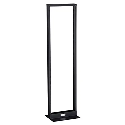 Black RM161A-R3 2-post Premier Aluminum Distribution Rac