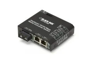 Black LBH100AE-H-SC Hardened Media Converter Switches Series - Unmatch