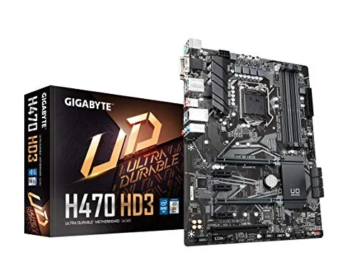 Gigabyte H470 HD3 Mb H470 Hd3 Ci9 I7 I5 I3 Lga1200 H470 Max128gb Ddr4 