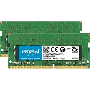 Crucial 32GB DDR4 260-Pin SODIMM Memory Kit (2x16GB)