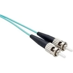 Unirise 60M OM3 10G Fiber Optic Cable - Aqua PVC Jacket