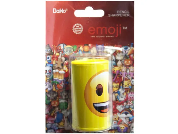 Bulk CI227 Emoji Pencil Sharpener In 4 Assorted Styles