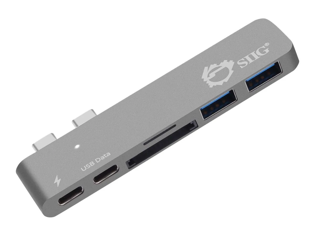 Siig JU-TB0312-S1 Thunderbolt 3 Usb C Hub Spcgry