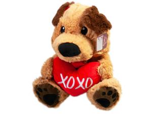 Bulk GW702 Plush Animal With Xoxo Heart