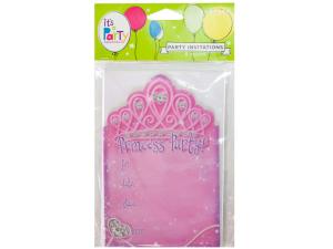 Bulk SA684 8 Count Princess Invitations