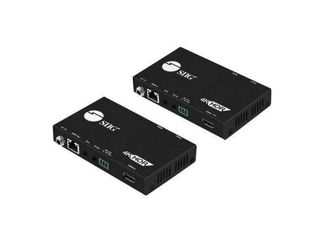 Siig CE-H23311-S1 4k Hdr Hdmi20 Hdbaset Extender