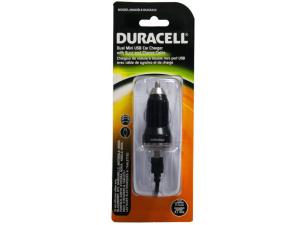 Bulk EN735 Duracell 2.1 Amp Dual Usb Car Charger With Micro Usb Cord