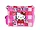 BJ224 | Bulk Buys Hello Kitty Pink Checker Messenger Bag