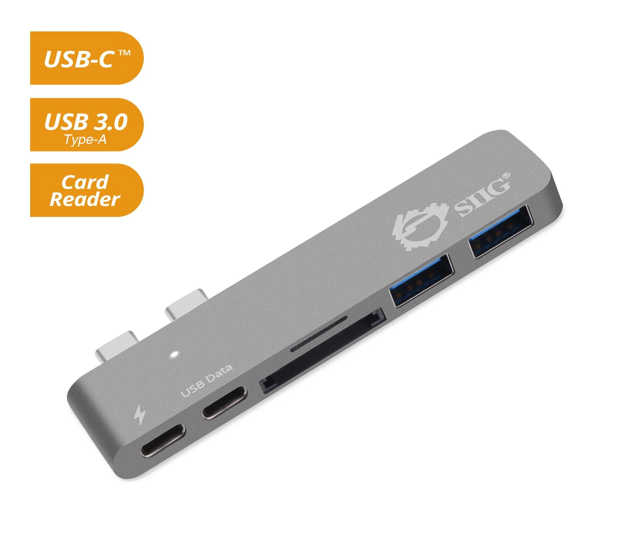 Siig JU-TB0312-S1 Thunderbolt 3 Usb C Hub Spcgry