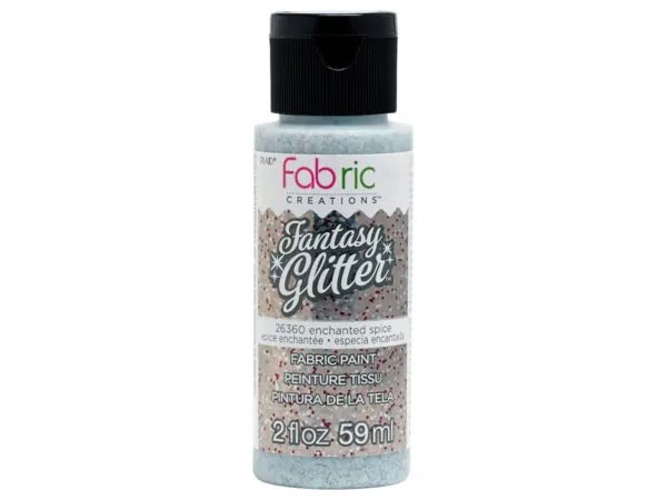 Bulk FB676 2 Oz. Fantasy Glitter Fabric Pain In Enchanted