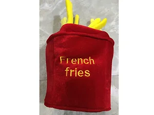 Bulk Buys Novelty French Fries Costume Hat for Fun Dress-Up