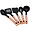 80156.05 | Oster Rose Gold Handle Kitchen Tools Set, 5-Piece