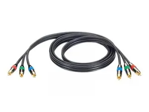 Black VCB-3RCA-0012 High-quality 3 Rca Component Video Cable (12 Feet)