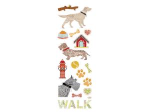 Bulk CH365 Momenta Stickers With 16 Dog Word Images