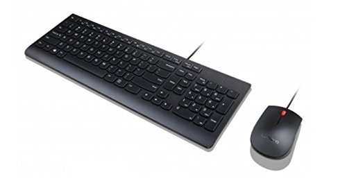 Lenovo 4X30L79907 Essential Wired Combo Keyboard And Mouse