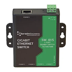 SW-015 | Brainboxes 5-Port Managed Gigabit Ethernet Network
