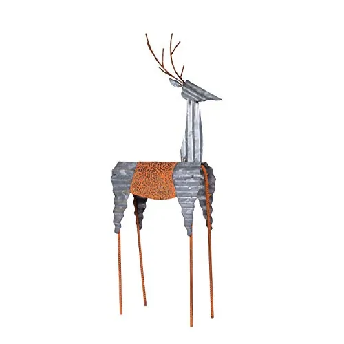 Gardman A16JUM324 Gt 30h Metal Deer Decoration