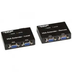 Black AC555A-R2 Vga Extender Kit, 2-port Local, 2-port R