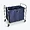 Luxor Luxor Laundry Cart with Heavy-Duty Canvas and Steel