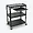 Luxor Luxor Extra Wide Steel A/V Cart with Keyboard Shelf