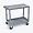 Luxor Luxor Gray EC21HD-G Heavy-Duty Utility Cart 18x32