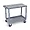 Luxor Luxor Gray EC21HD-G Heavy-Duty Utility Cart 18x32