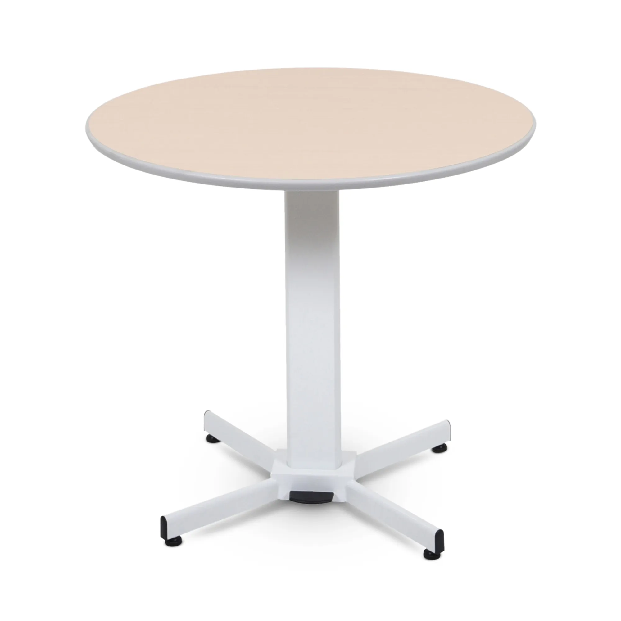 Luxor LX-PNADJ-ROUND Pneumatic Adjustable Round Table - Height Adjusta