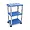 Luxor Luxor Tuffy 3 Shelf AV Cart with Electric & Locking