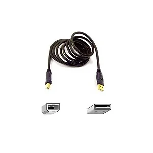 F3U133-10-GLD | Belkin Gold Series 10ft USB 2.0 A/B Cable
