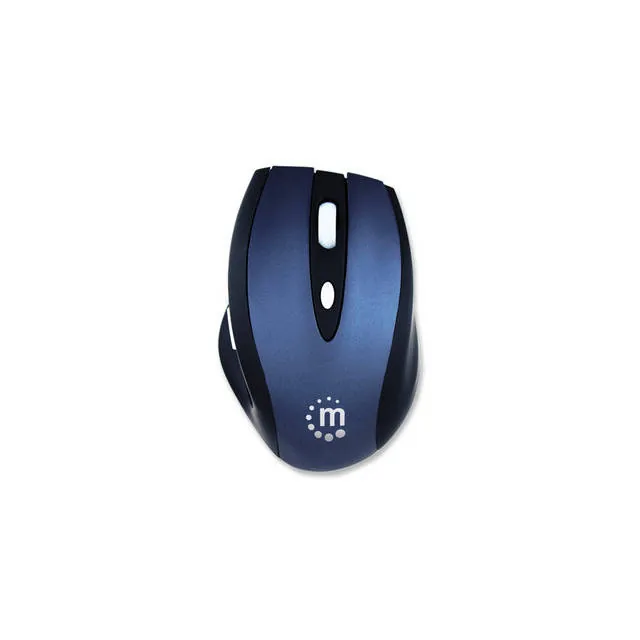 Manhattan 178198 Contour Wireless Mouse (blackblue)