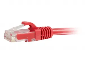 C2g 50814 35ft Cat6a Red Snagless Utp