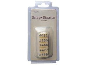 Bulk SA715 Snap-stamps Set Numbers Casual 18quot;