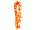 GW680 | Bulk Buys Nani Pua Tangerine Orange Floral Lei