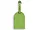 Bulk Buys Cabeau Green Synthetic Leather Luggage Tag - 2