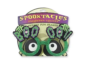 GW792 | Bulk Buys Glittery BOOOO!! Halloween Party Glasses