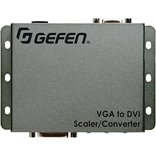 Gefen EXTVGADVISC Vga To Dvi Video Scaler And Converter Adapter