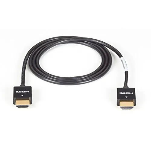 Black VCS-HDMI-003M Slim Line High Speed Hdmi Cable - 3 Meter (9 Feet)