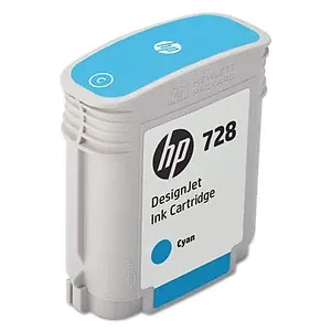 F9J63A | Hp Hewlett Packard HP 728 40-ML CYAN DESIGNJET INK