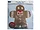 Bulk Buys Delightful Gingerbread Man Kraft It Kit for Kids