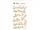 CH431 | Bulk Buys Inspirational Wooden Stickers Set - 9