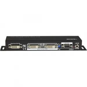 Black VSP-DLDVI1X2 Dual Link Dvi-d 1x2 Splitter For 1080p Resolution