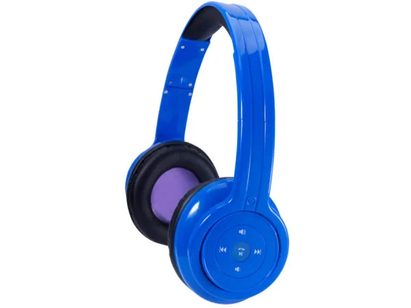 Bulk EN796 Craig Bluetooth Stereo Headset In Blue