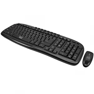 Adesso WKB-1330CB Keyboard Wkb-1330cb 2.4ghz Wireless Keyboard  Mouse 