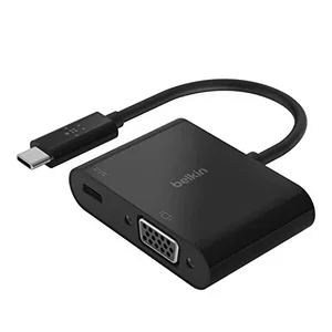 AVC001BK-BL | Belkin USB-C to VGA Adapter with Pass-Through