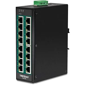 TI-PG160 | Trendnet 16-Port Hardened Industrial Gigabit