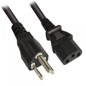 Kingwin PCD-06 6'  Standard 3-prong (us) Computer Power Supply Cord (b