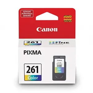 Original Canon 3725C001 Cl-261 Ink Cartridge - Color - Laser - 1 Each