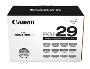 Original Canon 4868B006 Pgi-29 12 Color Pack