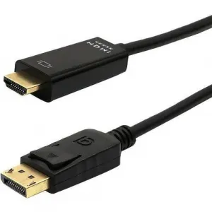 4xem 4XDPHDMI6FT4K 6ft Displayport To Hdmi Adapter Cable - 4k 60hz